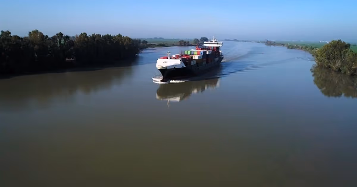 Transporte fluvial europeo: piden plan contra sequías