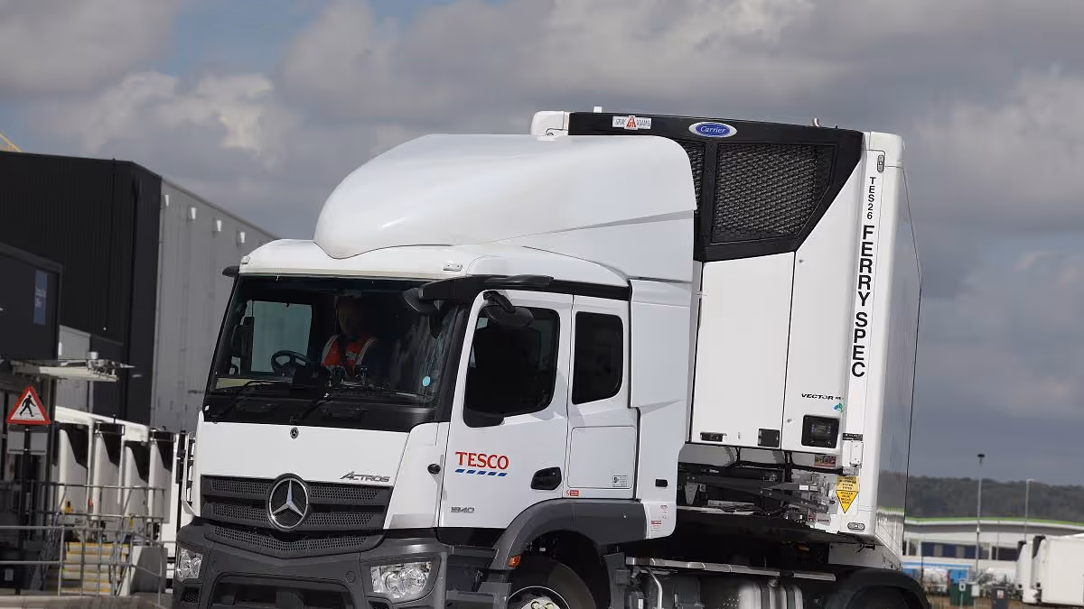 Carrier Transicold reduce emisiones en logística para Tesco